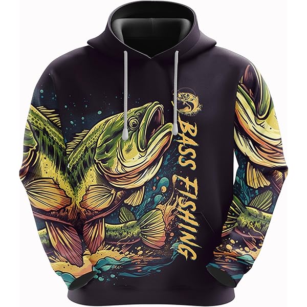 Amazon.com: V-DECORPARKS Personalized Bass Fishing Men's