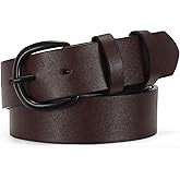 SUOSDEY Womens Casual Leather Belt for Jeans Dress Pants,Fashion Ladies Waist Belt