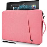 Portable Drawing Tablet Sleeve Protective Carrying Case for XP-Pen Artist13.3 Pro 13.3 Inch/ Artist12/ Artist Pro 14,Pink