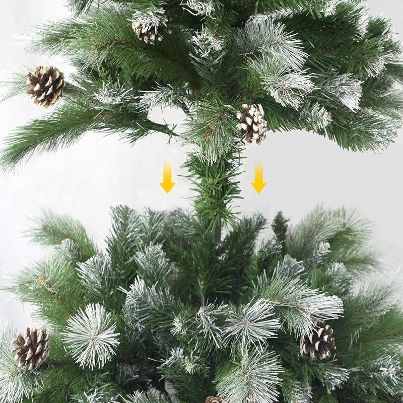Solagua Extra Folhas Duplas Folhas Combinadas de 150-240cm com suporte metálico (verde, 210cm 960Tips)