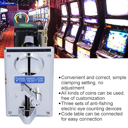 Multi-Coin Acceptor Selector - Electronic Coin Mech For Arcade Games ...
