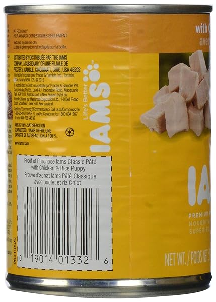 LAMS PROACTIVE HEALTH PUPPY GROUND DINNER WITH CHICKEN & RICE PREMIUM PUPPY FOOD, 13.2 OZ