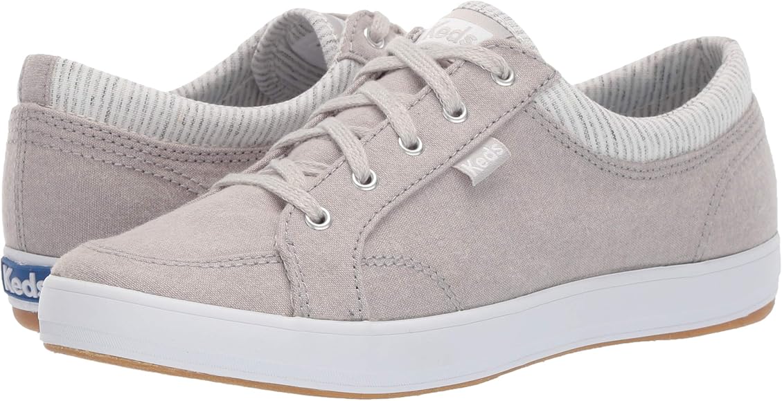 keds center chambray gray