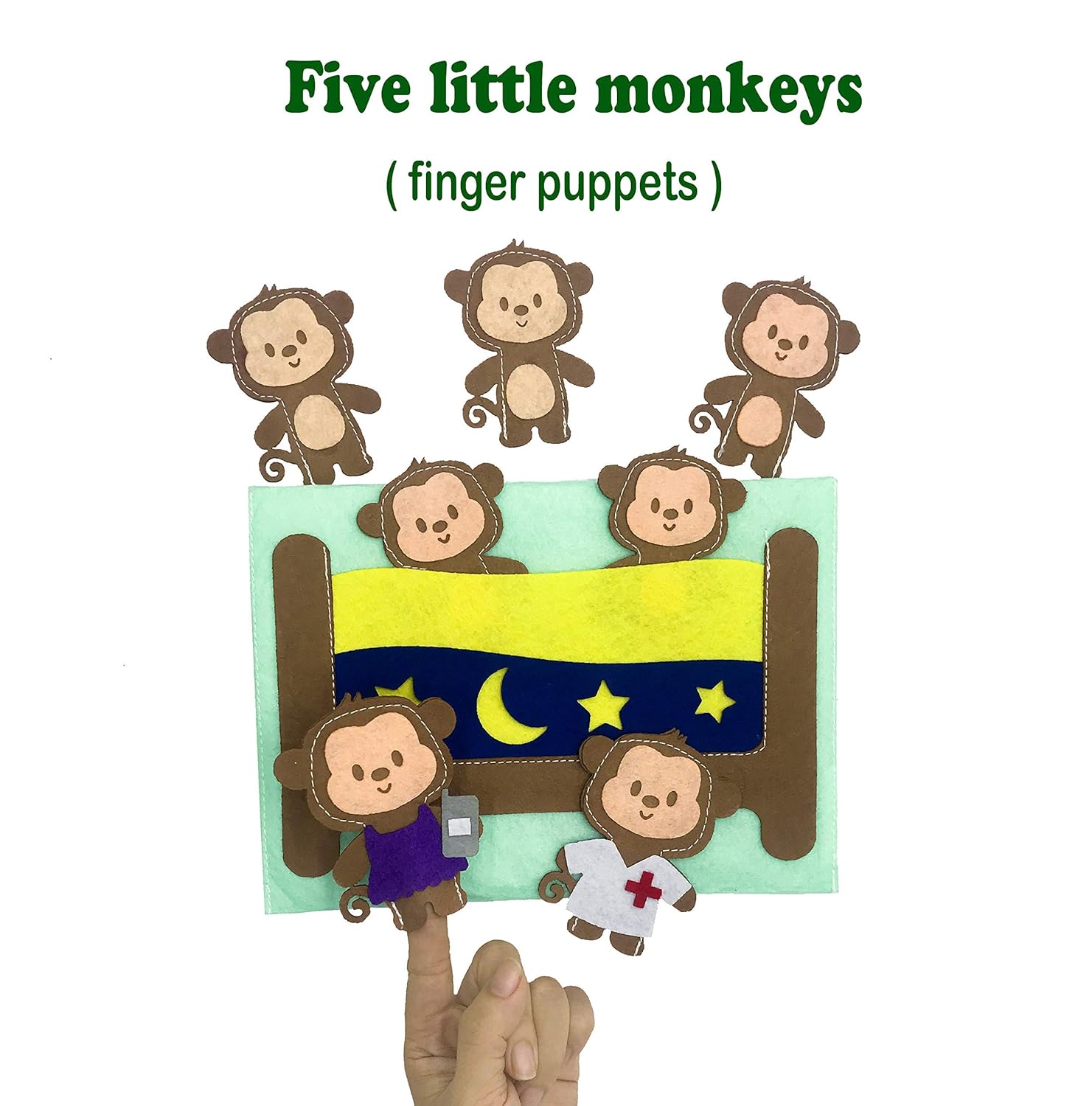 five little monkeys toy