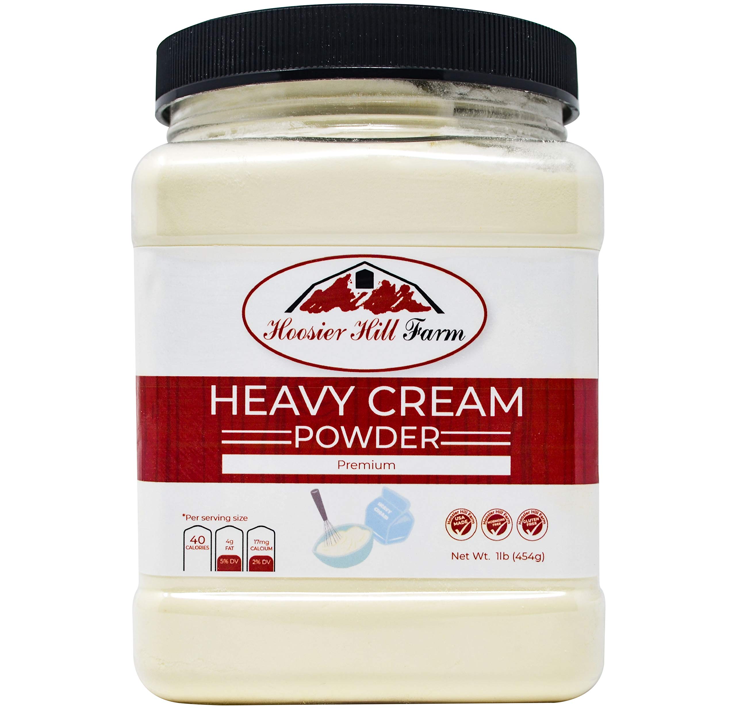 Hoosier Hill Farm Heavy Cream Powder Jar, 1 Pound Buy Online in UAE