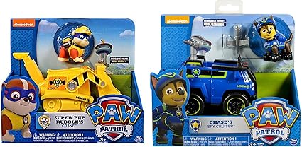 paw patrol toys rubble crane