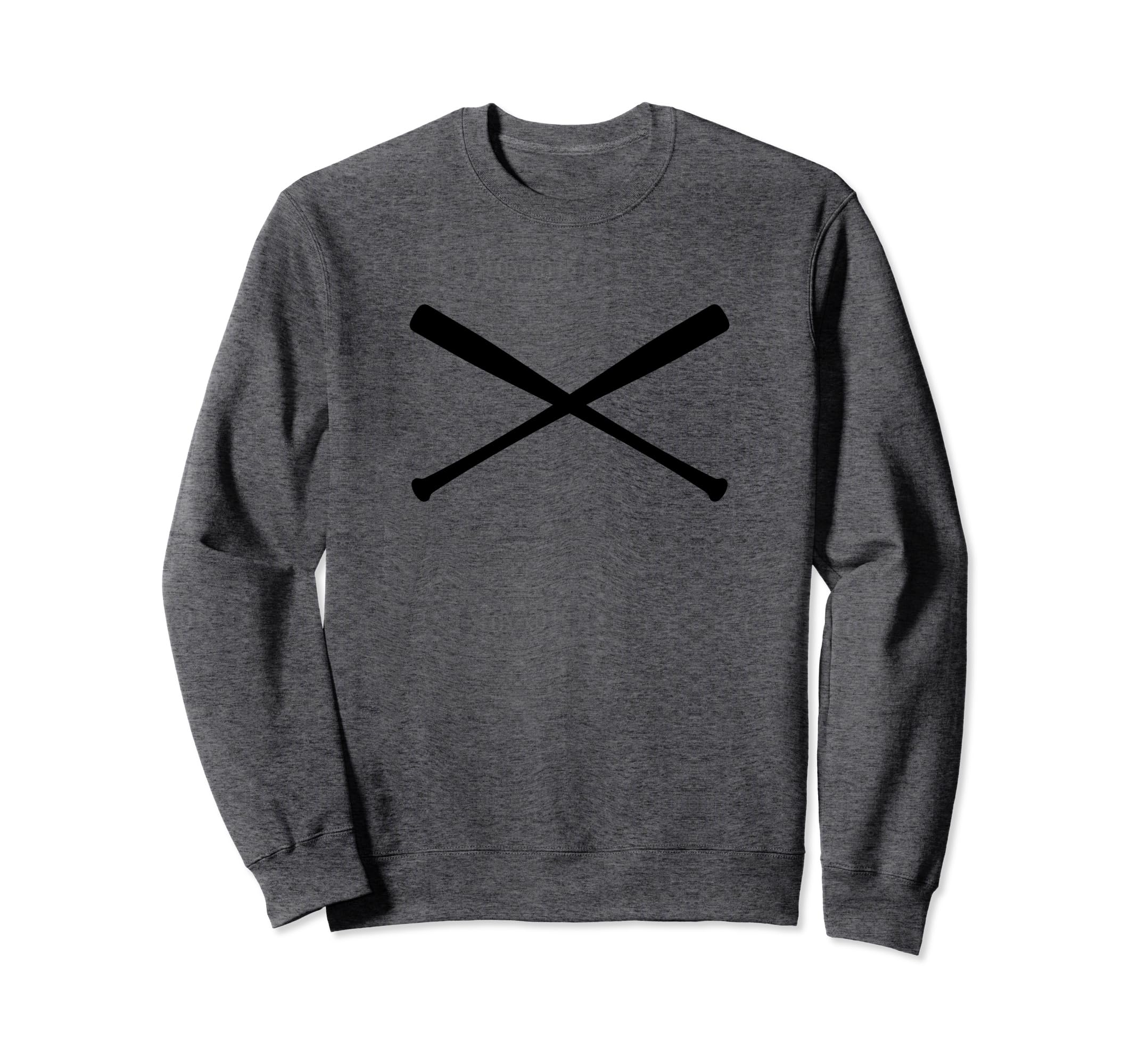 Crossed Bats X Baseball Sweatshirt