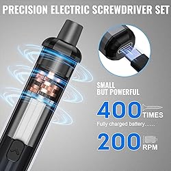 Mini Electric Screwdriver 3.7V, Cordless