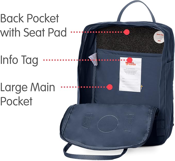 Fjallraven Kanken 15 27172 Sac A Dos 40 X 28 X 16 Cm Royal Bleu Fjallraven Amazon Fr Sports Et Loisirs