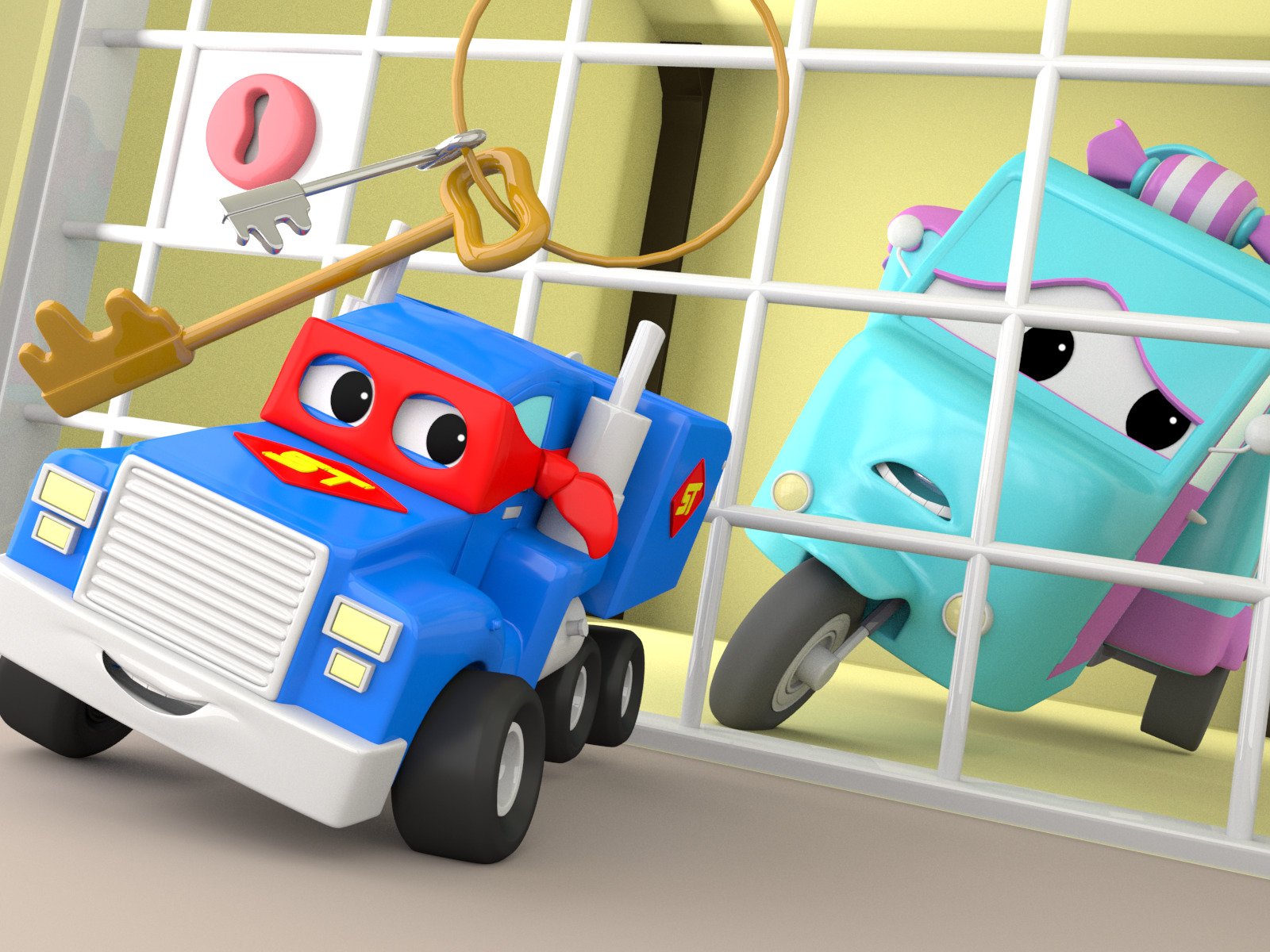 super truck of car city toys