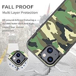 SZFIRSTEY Compatible with iPhone 13 Case, Drop