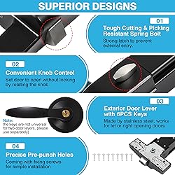 IRONWALLS 2-Pack Commercial Exit Device Panic Bar