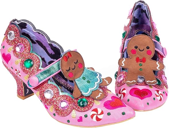 irregular choice gingerbread boots