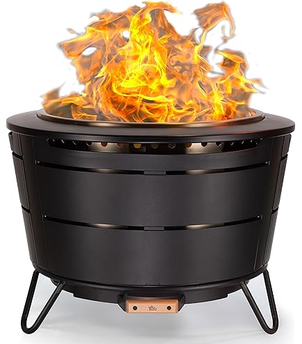 【美品】bonfire go outside SC SLIDE TOP 25 Amazon.com : TIKI Patio Smokeless Outdoor Fire Pit, 25-Inch Wood