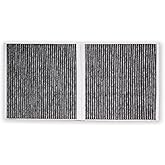 Screw Rhino HEPA Air Filter for Tesla Model S 2016 2017 2018 2019 2020,Activated Carbon Intake Filter,cabin filter.Stronger Filtering, Unblocked Air Flow.