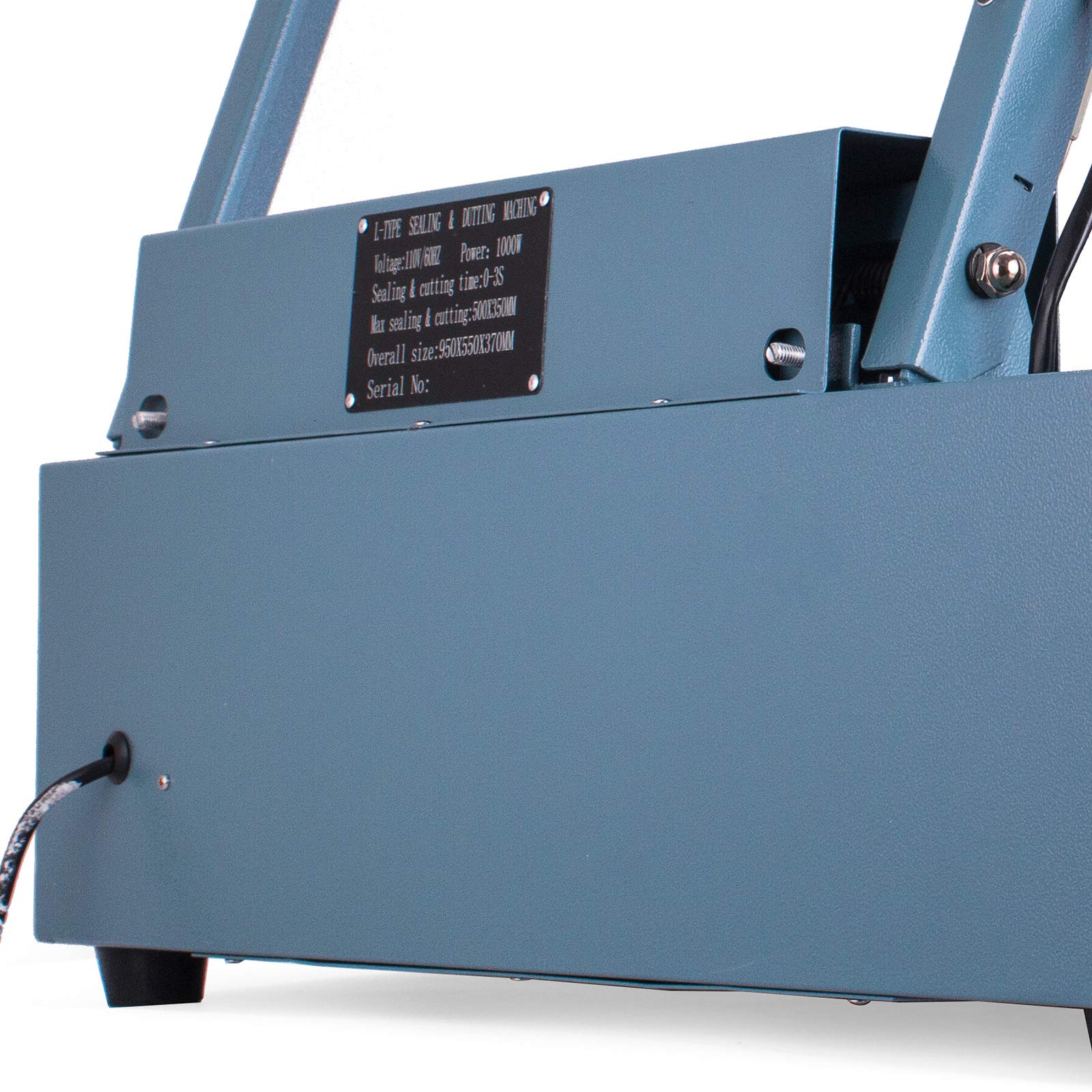 Mophorn FQL380L LBar Sealer 800W LBar Shrink Wrap Sealer Cutting