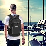 Bekahizar 20L Ultra Lightweight Backpack Foldable Daypack Water Resistant Black view 6