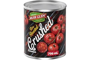 Muir Glen Organic Fire Roasted Crushed Tomatoes, 796-Milliliter