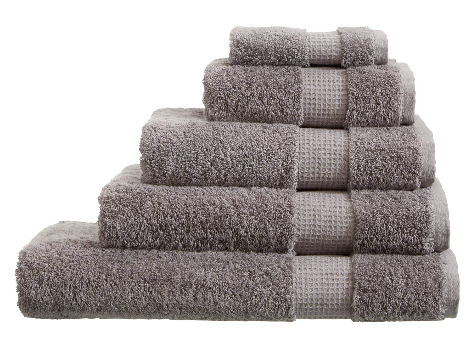 Olivia Rocco Egyptian Cotton Towels, Luxe Collection Towel 700 GSM, Bath Sheet Silver
