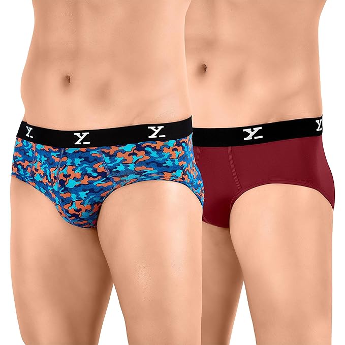 XYXX Men's Underwear Shuffle IntelliSoft Antimicrobial Micro Modal