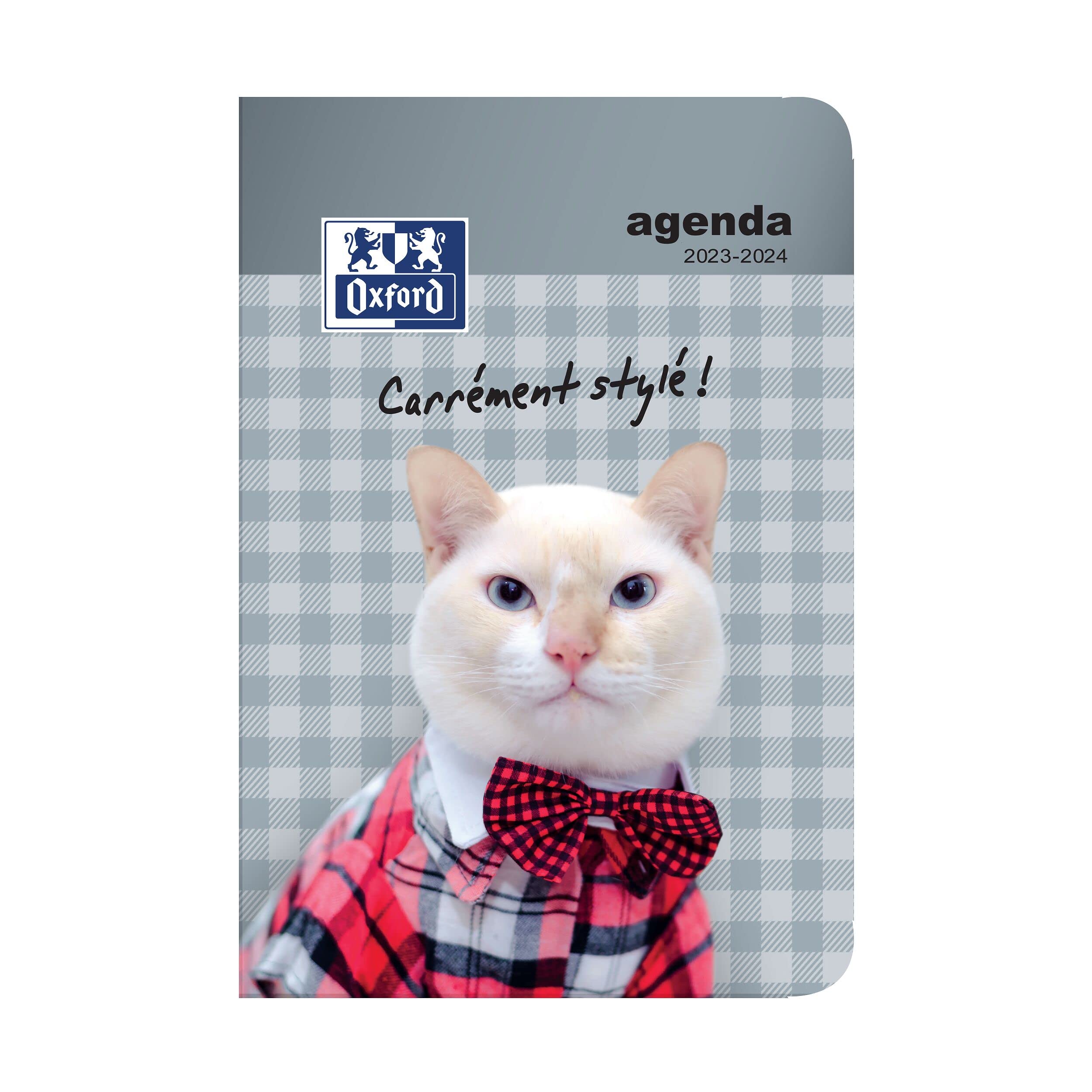 Oxford Funny Pets Puppy 1 Day Per Page Academic Diary 2017-2018 352 Pages 12 x 18 cm