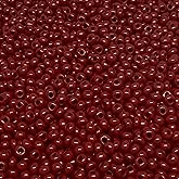 Czech 8/0 Glass Seed Beads 20 Grams 800 Pcs (Dark Burgundy)