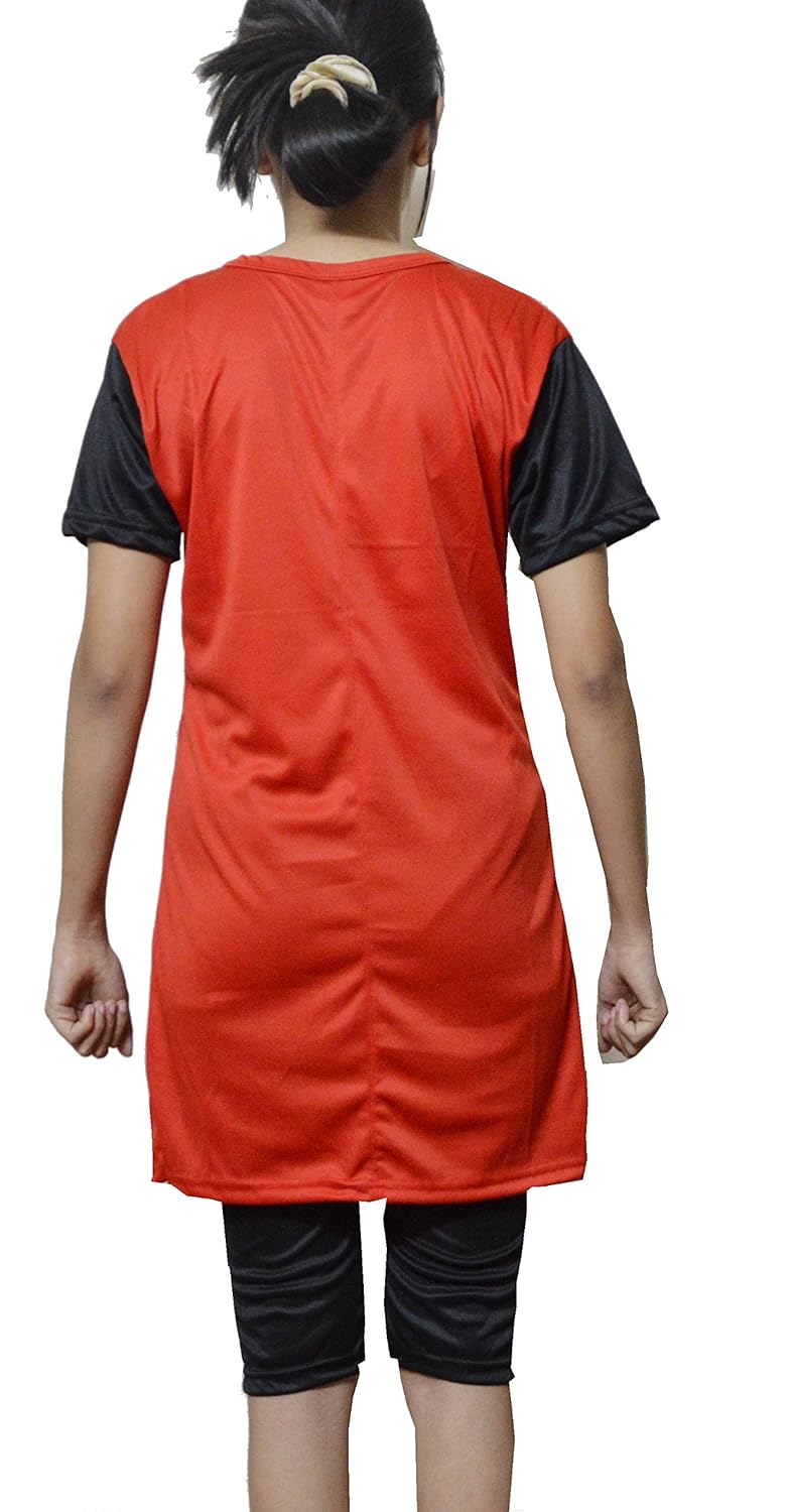 tab fashion swimwear for women(long)red