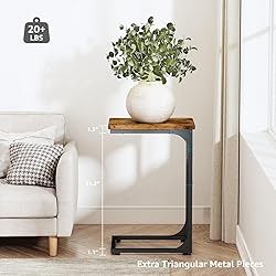 YOOHII C Table Side Table Set of 2 - Couch End