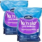 BioGuard Lo 'N Slo Granular pH Decreaser, 8 lb, 2 Pack | Total Alkalinity Balancer, Quick Dissolving, Suitable for All Pool Types