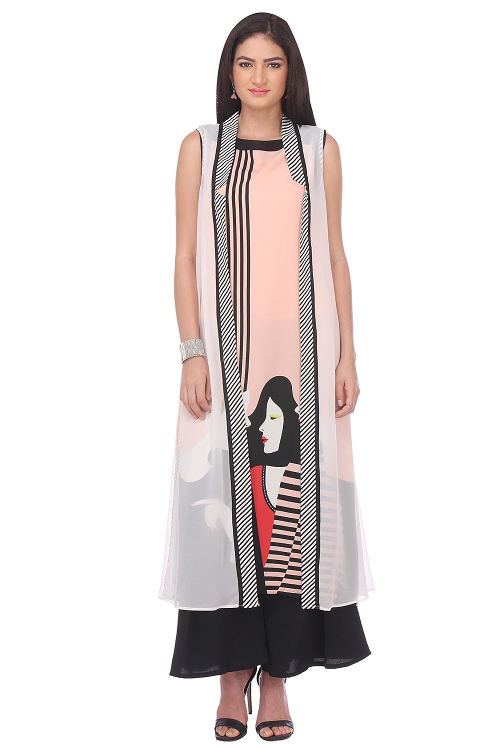 w for woman women's cape gilet