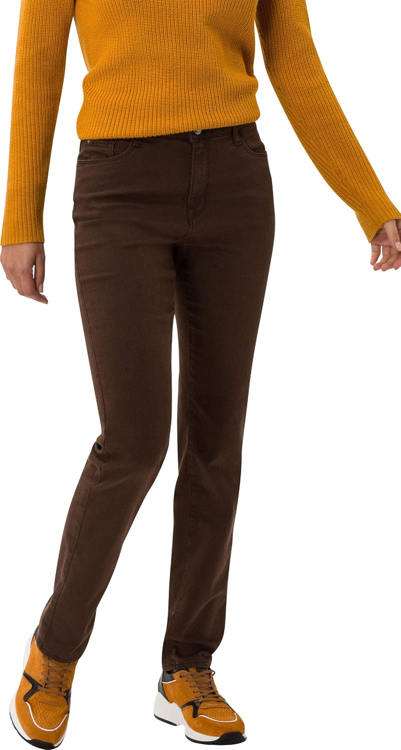 BRAX Women's Style Mary Jeans, Brown, 42, 32W / 32L - Image 5