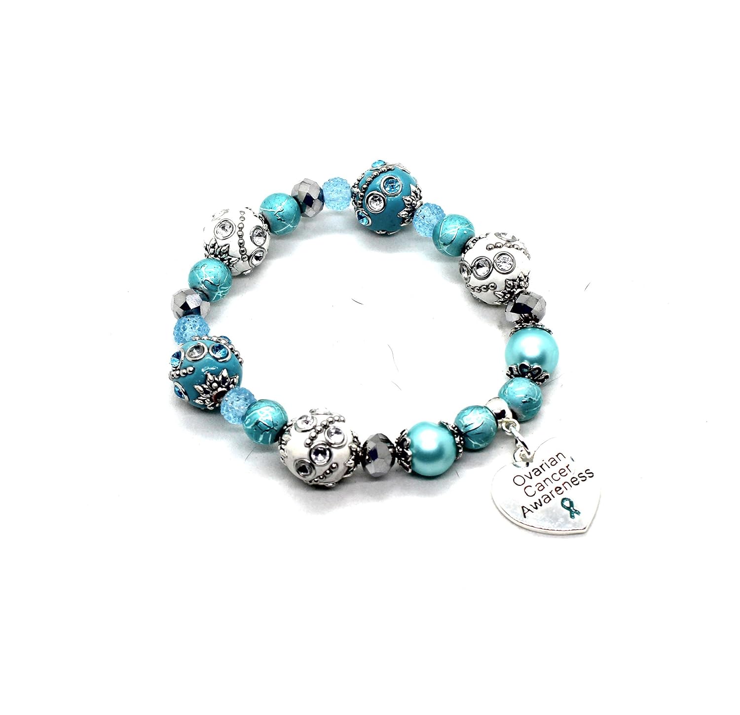 Ovarian Cancer Awareness Bracelet Pick your