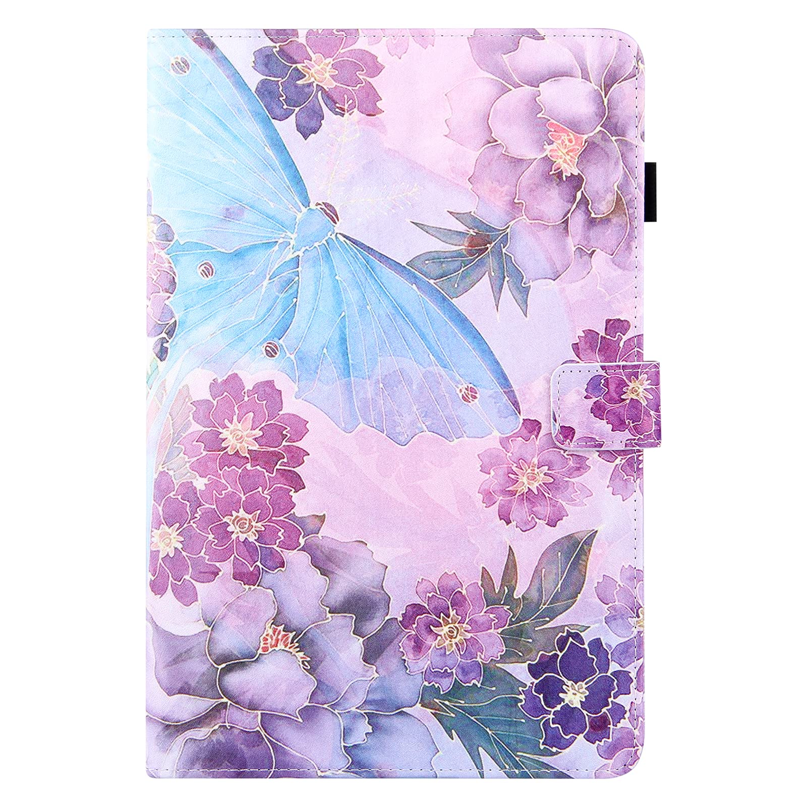 MadBee Slim Case for Lenovo Tab M10 HD (10.1 Inch, 2nd Generation, 2020 Release)/TB-X306F, PU Leather Wallet Case Colorful Pattern Design Flip Wallet Case Cover with Auto Sleep/Wake (#C)