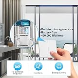 ECO-NEWLEAF Kinetic Wireless Switch Receiver Kit RF IP65 Waterproof No Wiring view 3