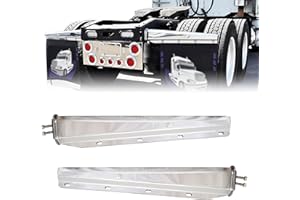 GUSSTZEL Mud Flap Hangers for Semi Trucks, 1 Pair Heavy Duty Semi Truck Mud Flap Hangers