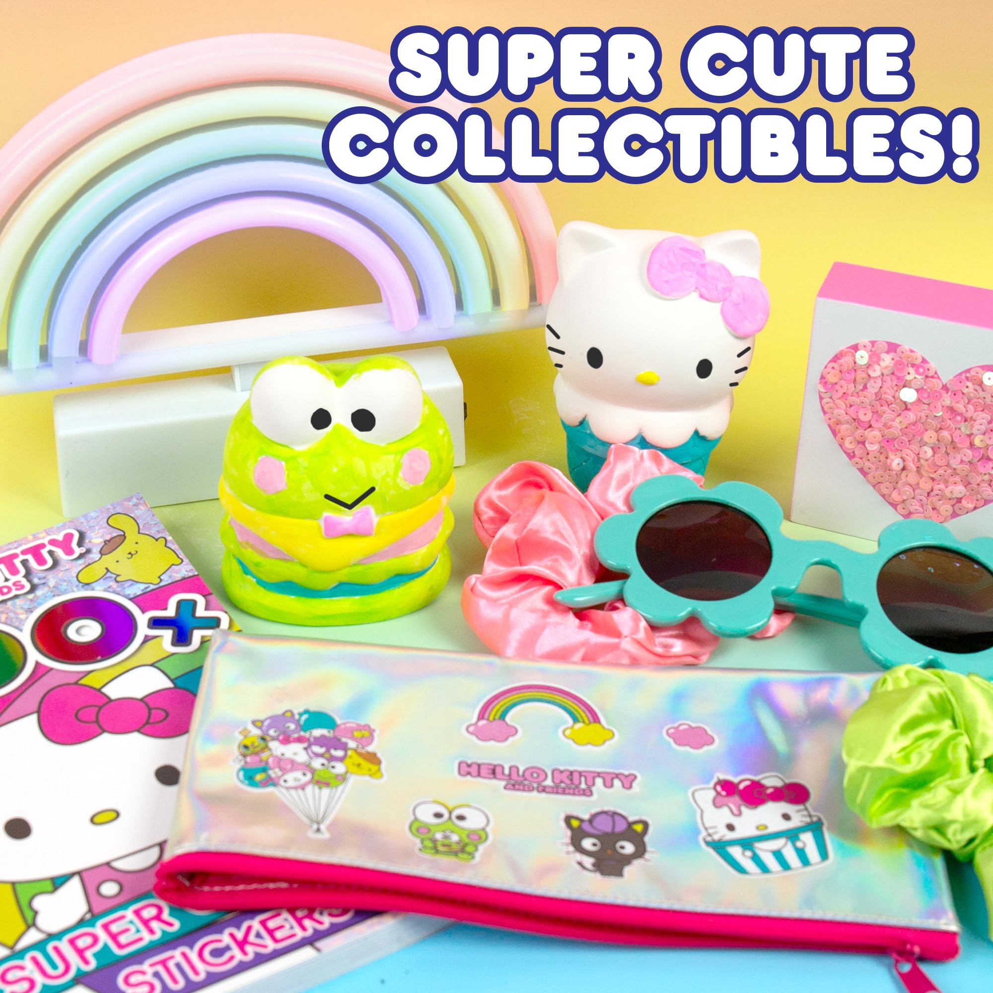 Horizon Group USA Sanrio Hello Kitty and Friends Paint Your Own Figurines Arts and Crafts Kit