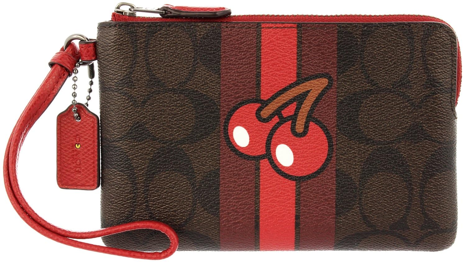 世界的大人気！パックマンとの限定コラボ長財布 コーチ COACH F56718