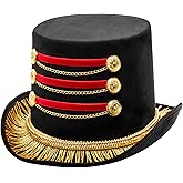 Dress Up America Ringmaster Hat for Adults - Circus Costume Accessory - Perfect Top Hat for Ring Master Costume Women - Lion Tamer Hat