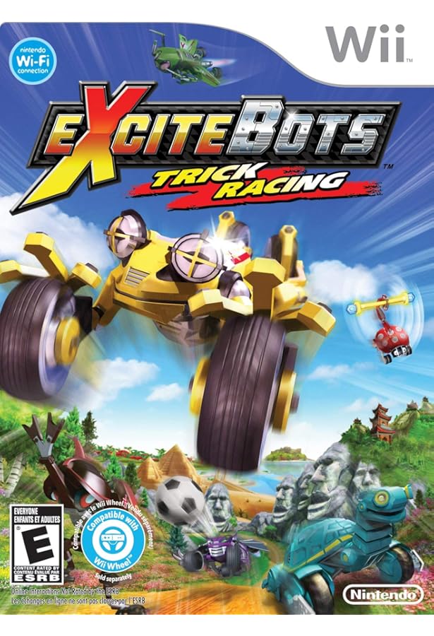 Amazon.com: ExciteBots: Trick Racing - Nintendo Wii (Game Only