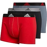adidas mens Stretch Cotton Trunk Underwear (3-pack)