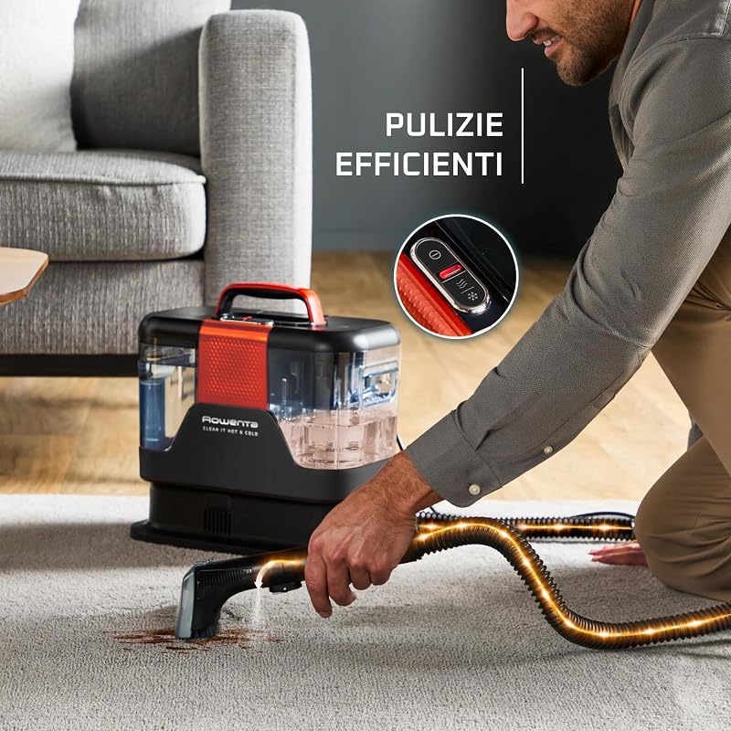 Clean It Hot & Cold, Smacchiatore e Pulitore Portatile, IN7022