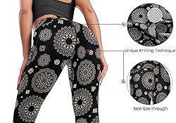 Cerburny Women's High Waisted Yoga Pants with
