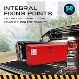 Horison Industries COSHH Cabinet Red Flammable Liquid Storage Fire Proof view 7