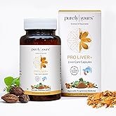 Purely Yours Pro Liver Plus – Ayurvedic Liver Detox Capsules for Fatty Liver, Healthy Metabolism & Liver Function | Herbal Cleanse & Natural Liver Support | 60 Veg Capsules
