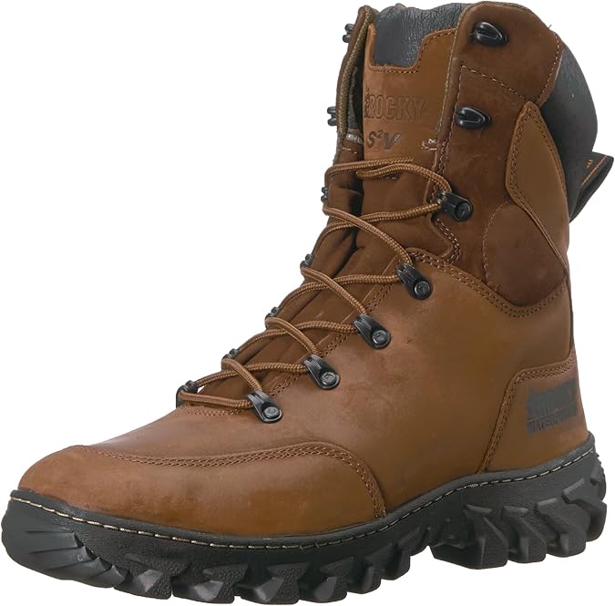 ROCKY S2V Jungle Hunter 600 Gram 8" Men's Boot 13 D(M) US Brown Amazon