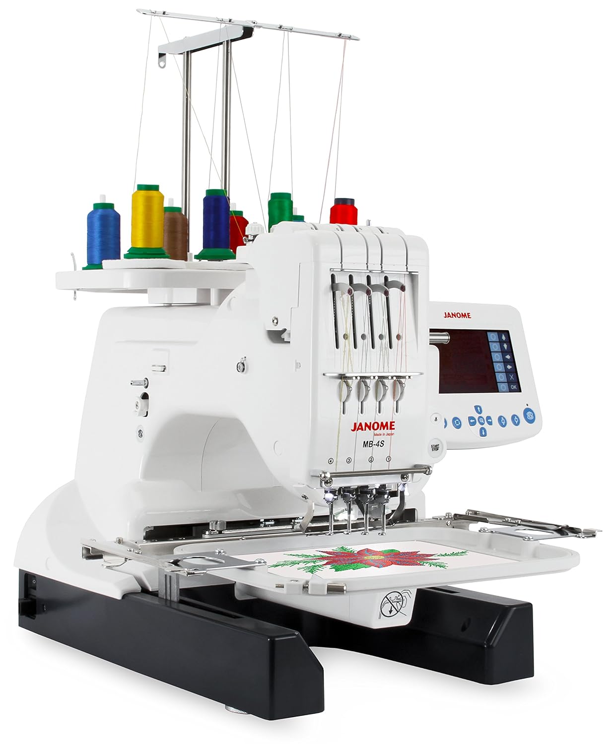 Janome MB 4S Four Needle Embroidery Machine With Accessories Best