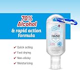 Star Brite Safe Hands Hand Sanitiser Gel 70% Alcohol Pack of 10 50ml with Clips view 5