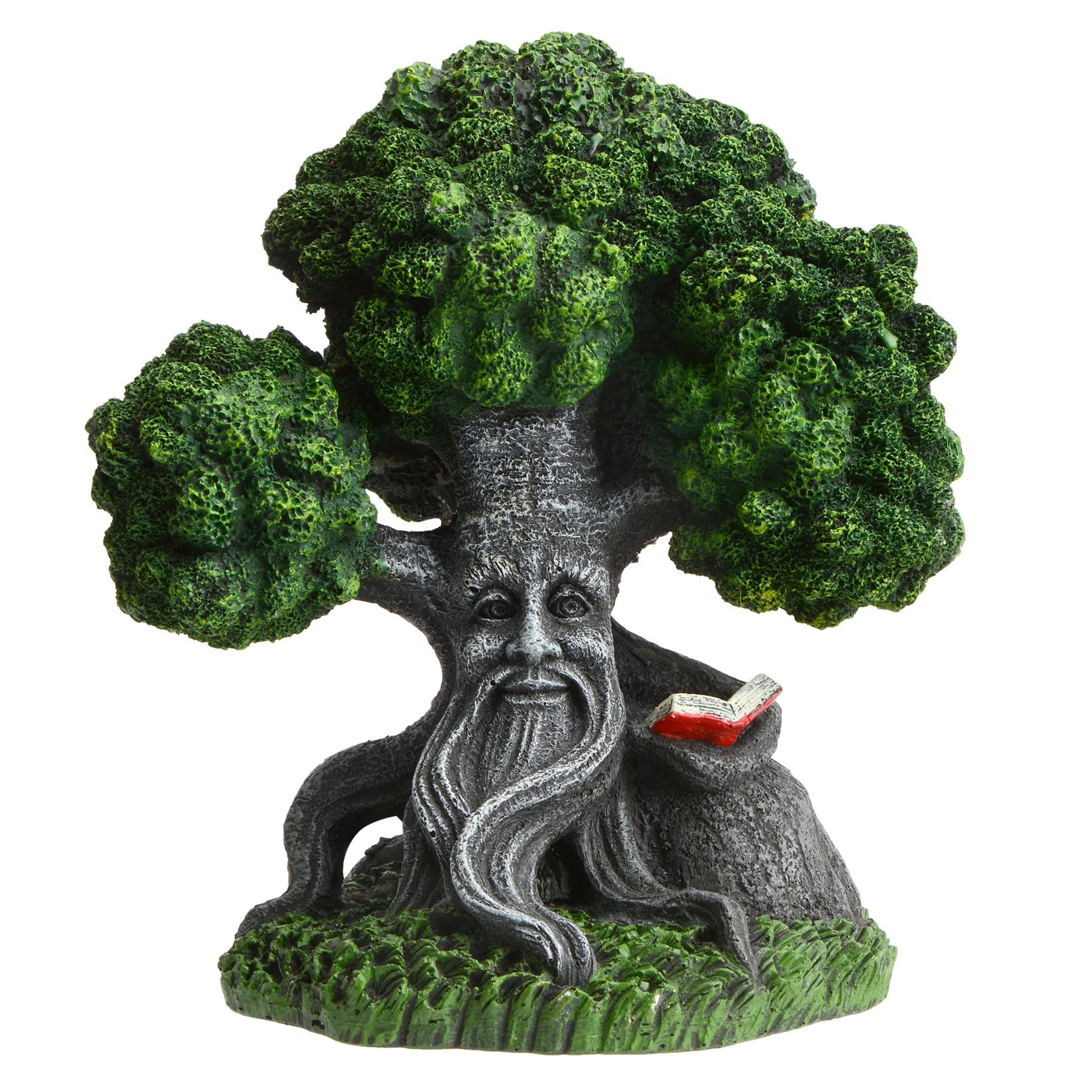 Uotyle Aquarium Ornament Large Tree Man Decoration For Fish Tank Non-Toxic Aquarium Cave Accessories for Fish Hide and Play