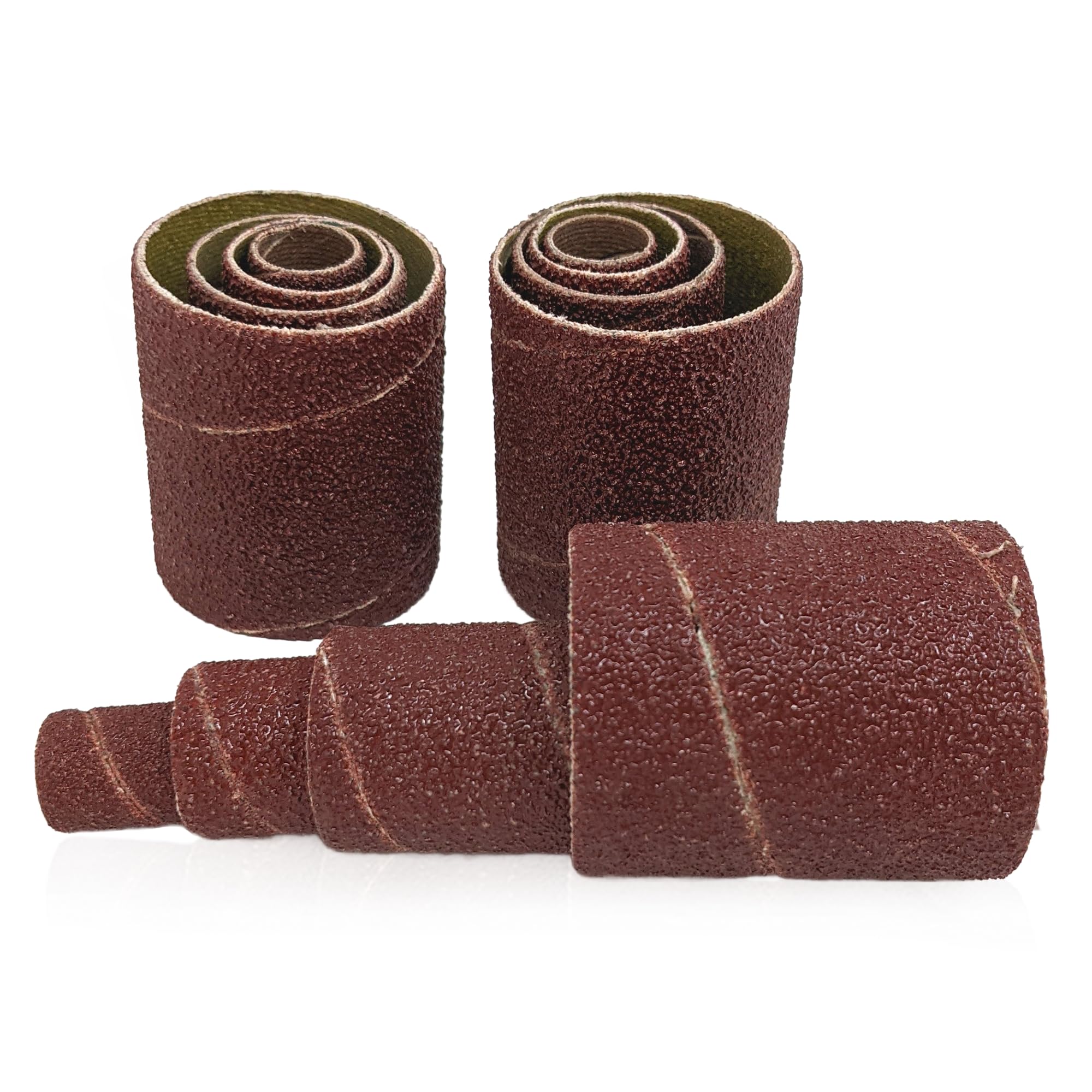 LINE10 Tools 12 Pack Spindle Sanding Sleeves, 2 Inch Long, Coarse, 60 Grit