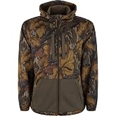 Drake Waterfowl Drake Non-Typical Camo Endurance Jacket With Hood | Warm Soft Fleece-Lined Silent Stretchy Mid-Weight Top, Adjustable Hood &amp; Waist